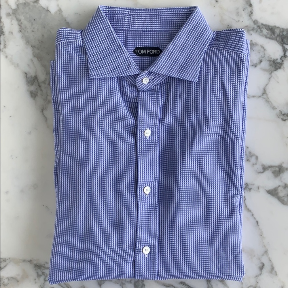Tom Ford - Blue and White Shirt